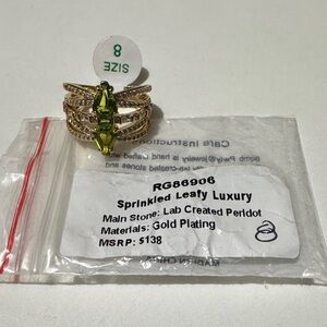 Bomb Party Peridot OG Ring